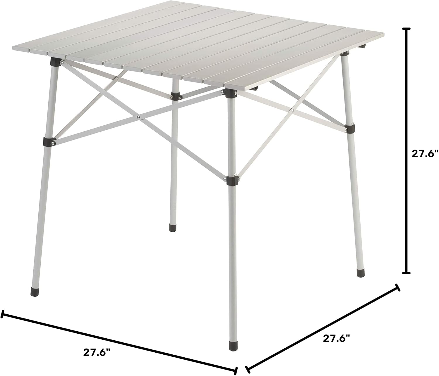 Outdoor Hunting Table - Coleman Outdoor Folding Table, Sturdy Aluminum