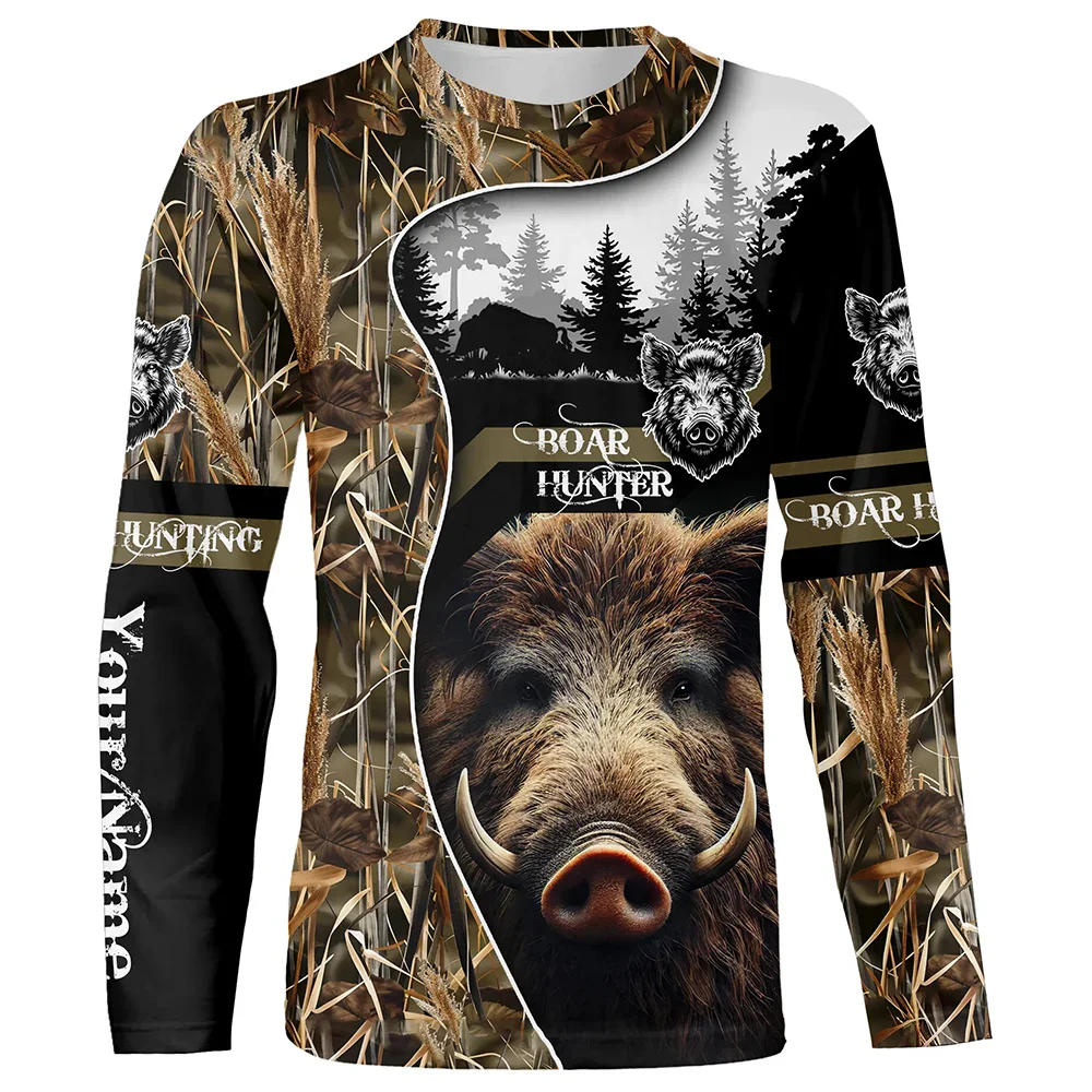 Wildman Hunting & Outdoor Robertson - Camo Hunting Animals Wild Boar Men