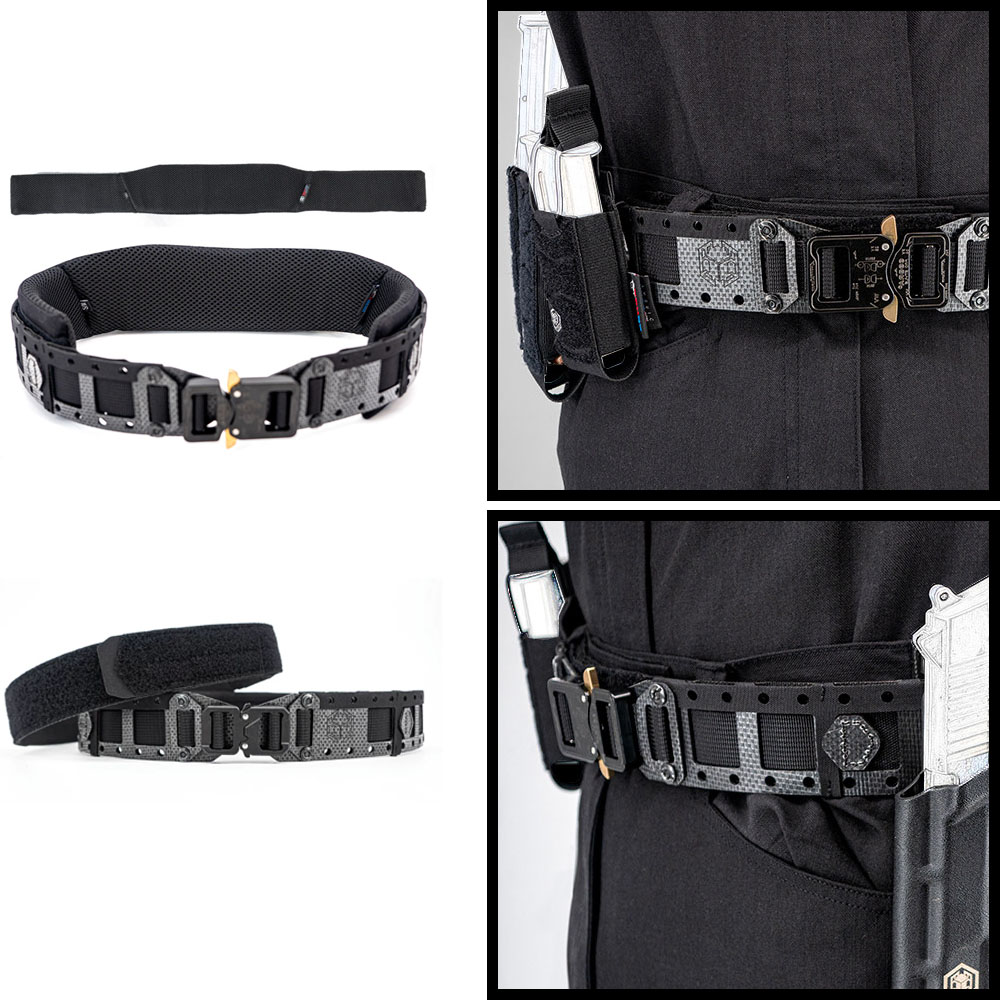 Tactical Belt Rigger - Tactical Balttle Belt, Laser-Cut Molle Rigger