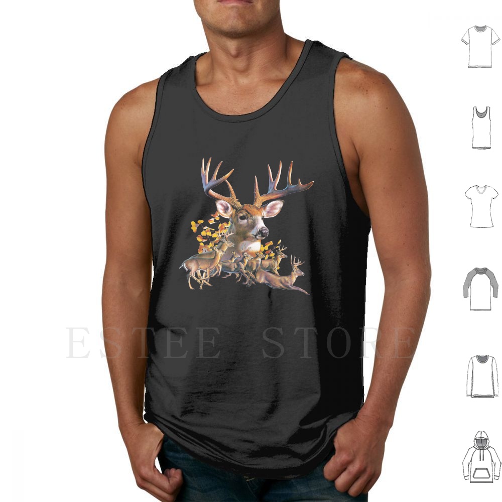Deer Collage Tank Tops Vest Sl - огляд і ціна Wildman Hunting & Outdoor Robertson