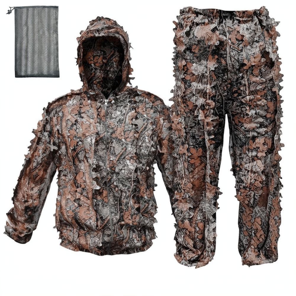 Tactical 3D Dry Leaf Ghillie C - огляд і ціна Outdoor Hunting Photography