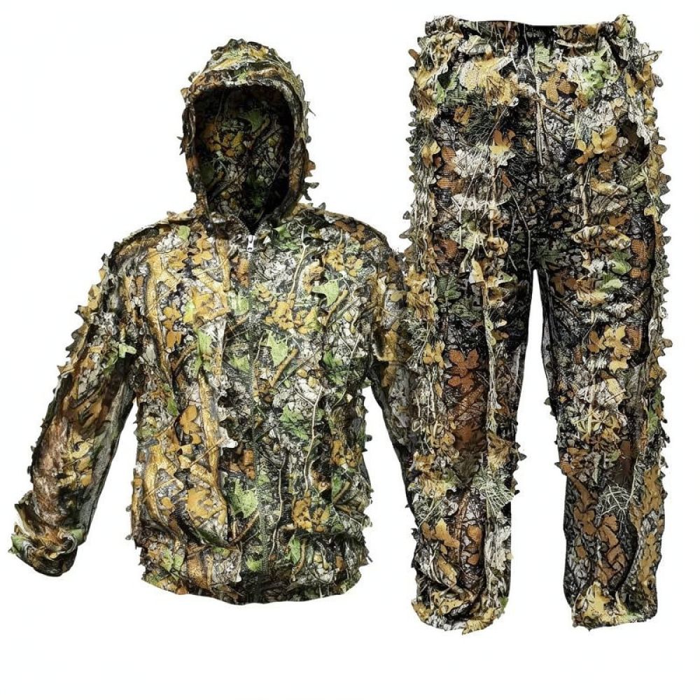 Tactical 3D Dry Leaf Ghillie C - огляд і ціна Outdoor Hunting Photography