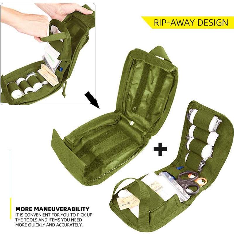 Tactical Molle First Aid Kit M - огляд і ціна Outdoor Hunting Packs