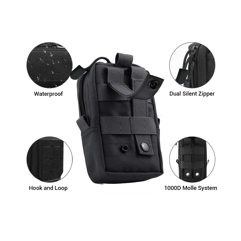 Tactical Molle Pouch Waist Bag - огляд і ціна Outdoor Hunting Packs