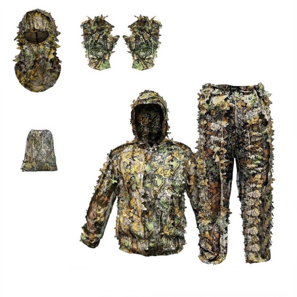 Tactical 3D Dry Leaf Ghillie C - огляд і ціна Outdoor Hunting Photography