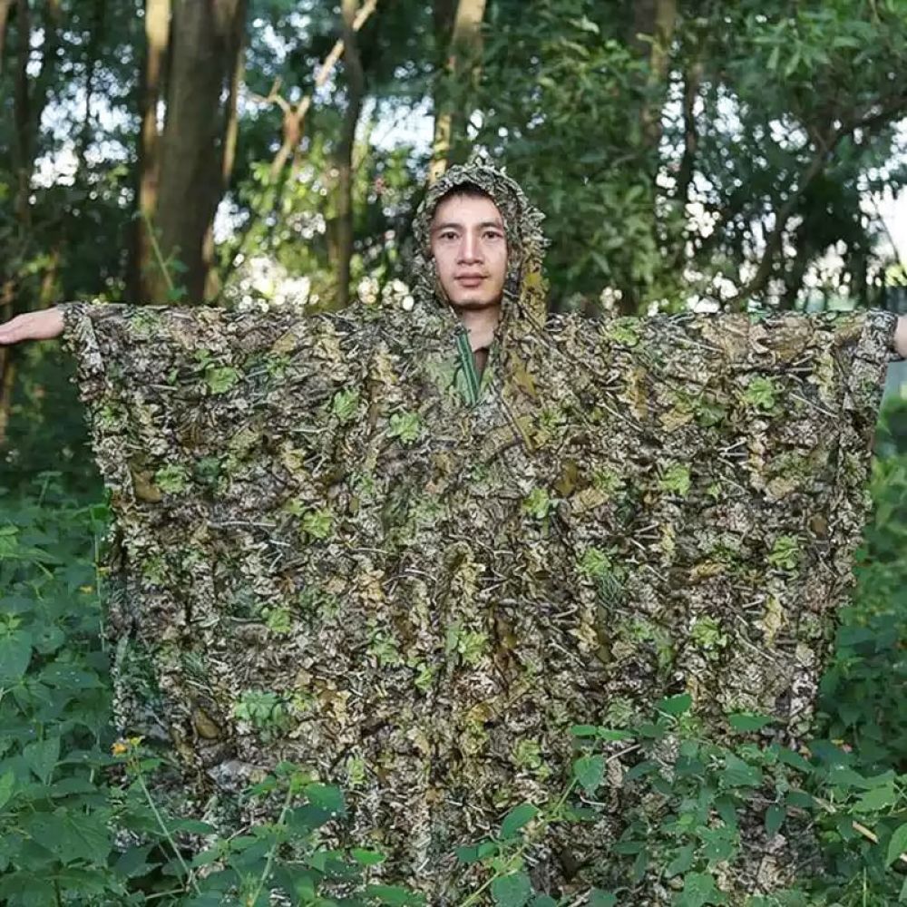 Breathable 3D Maple Leaf Camou - огляд і ціна Outdoor Hunting Photography