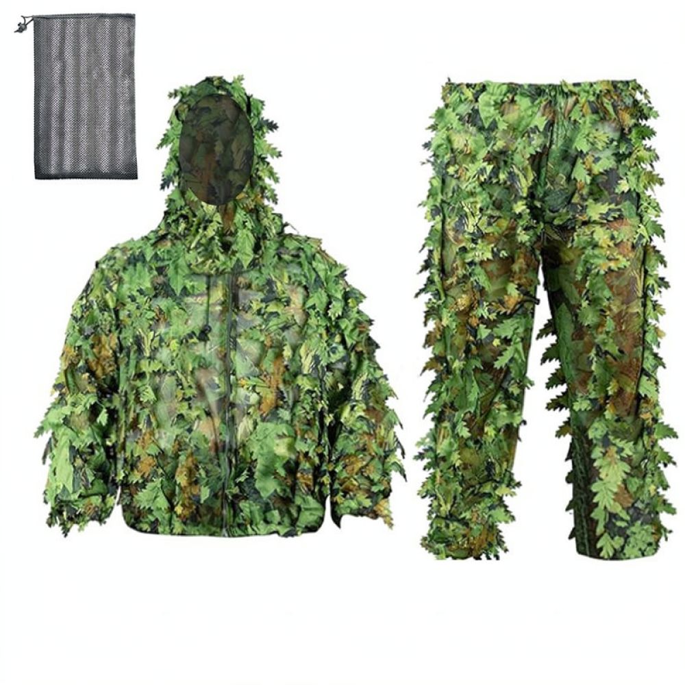 Breathable 3D Maple Leaf Camou - огляд і ціна Outdoor Hunting Photography