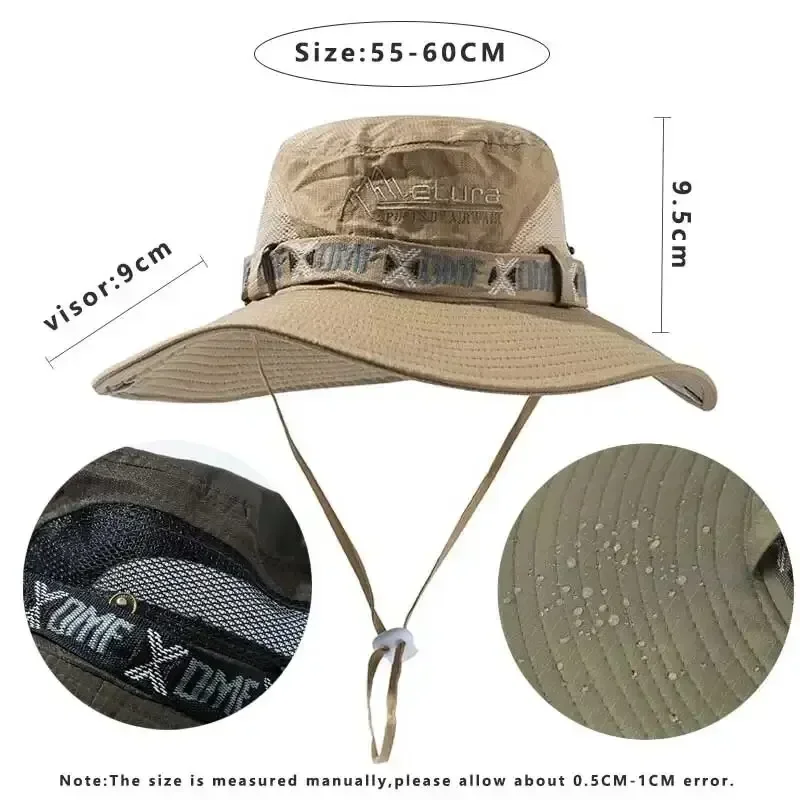 Summer Men Bucket Hat Outdoor  - огляд і ціна Hunting Outdoor Hats