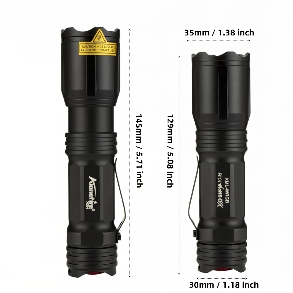 Zoom 4-Colour Light LED Flashl - огляд і ціна Outdoor Hunting Photography