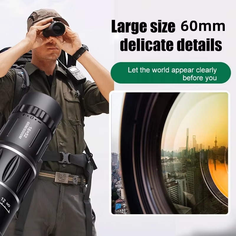 16x52 Monocular Telescope Dual - огляд і ціна Outdoor Hunting Photography