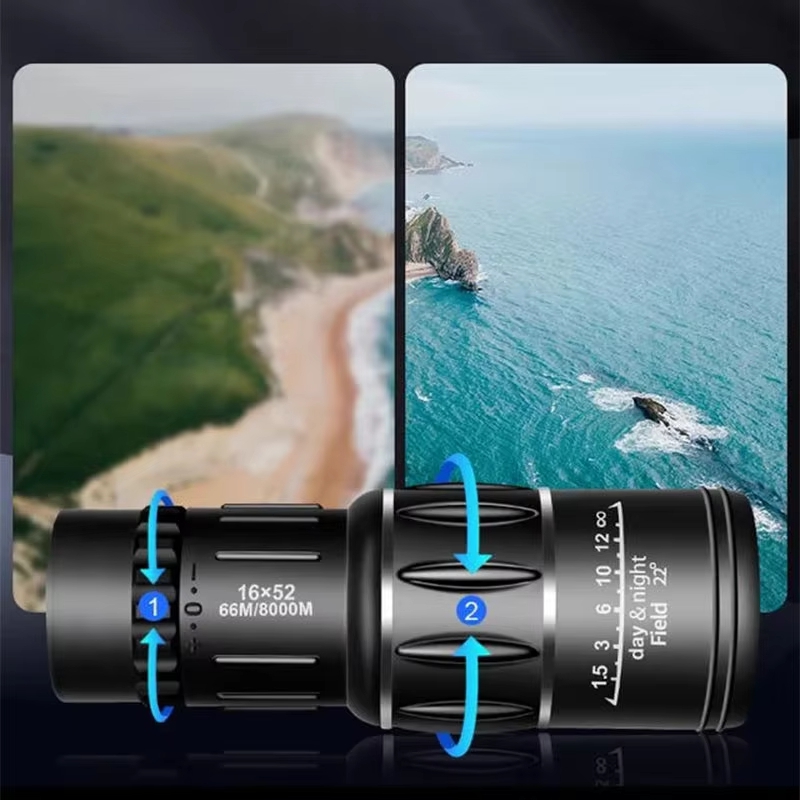 16x52 Monocular Telescope Dual - огляд і ціна Outdoor Hunting Photography